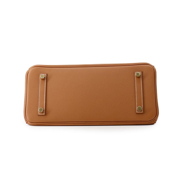 エルメス ショルダーバーキン29 ゴールド/ゴールド金具 エバーカラー K刻印 HERMES Birkin