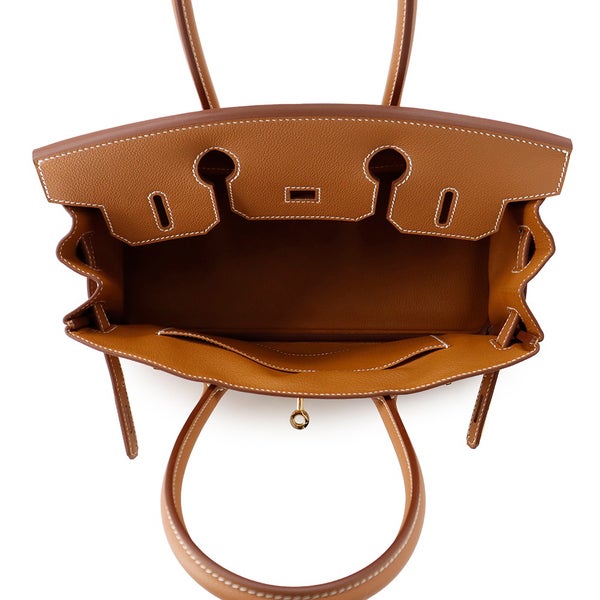 エルメス ショルダーバーキン29 ゴールド/ゴールド金具 エバーカラー K刻印 HERMES Birkin