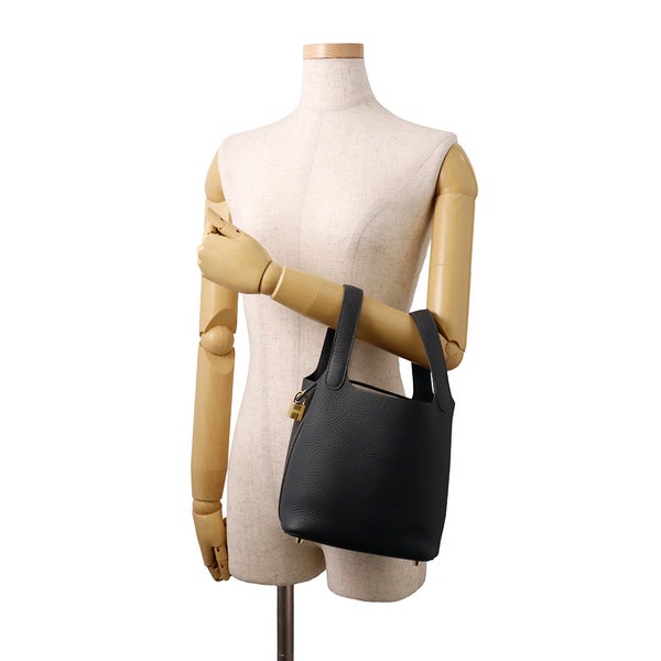 エルメス ハンドバッグ ピコタンロックPM キャバン/ゴールド金具 トリヨンクレマンス K刻印