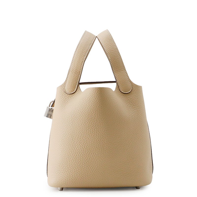 エルメス ハンドバッグ ピコタンロックPM トレンチ/シルバー金具 トリヨンクレマンス K刻印