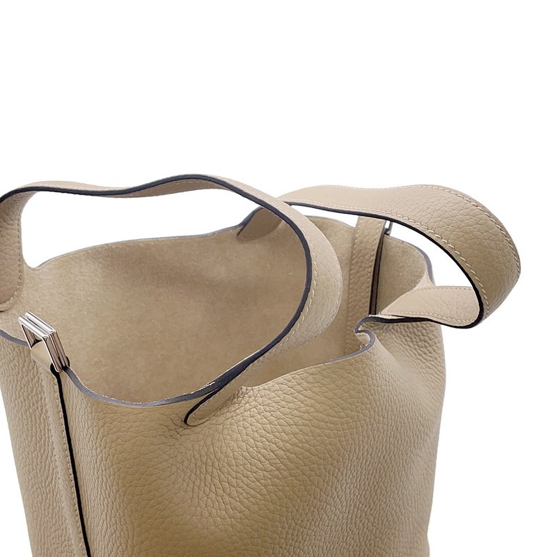 エルメス ハンドバッグ ピコタンロックPM トレンチ/シルバー金具 トリヨンクレマンス K刻印