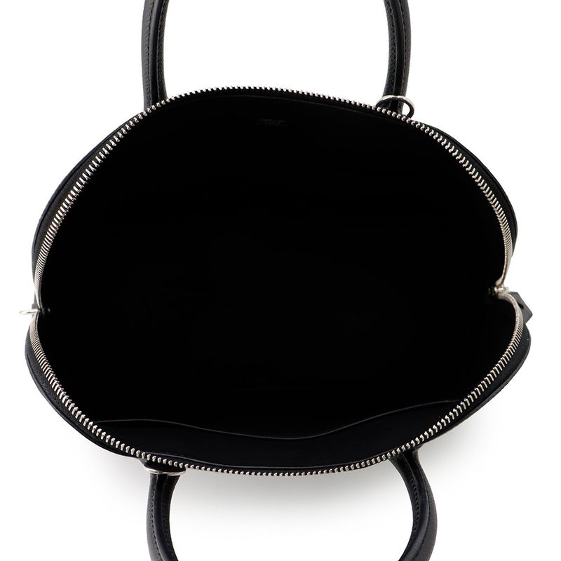 エルメス ハンドバッグ ボリード1923 30 ブラック/シルバー金具 エプソン U刻印 2wayショルダー 黒