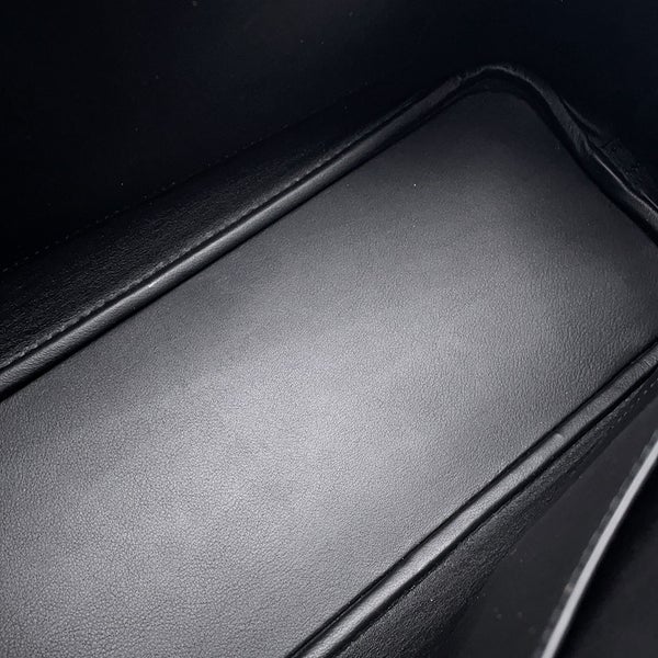 エルメス ハンドバッグ ボリード1923 30 ブラック/シルバー金具 エプソン U刻印 2wayショルダー 黒