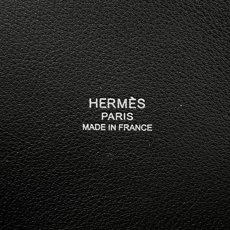 エルメス ハンドバッグ ボリード1923 30 ブラック/シルバー金具 エプソン U刻印 2wayショルダー 黒