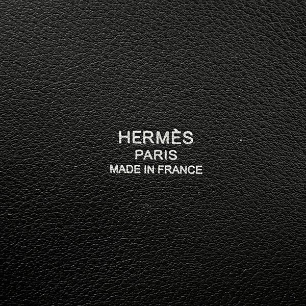 エルメス ハンドバッグ ボリード1923 30 ブラック/シルバー金具 エプソン U刻印 2wayショルダー 黒