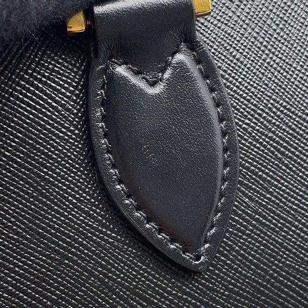 プラダ ハンドバッグ サフィアーノレザー 1BA113 PRADA 2wayショルダーバッグ 黒