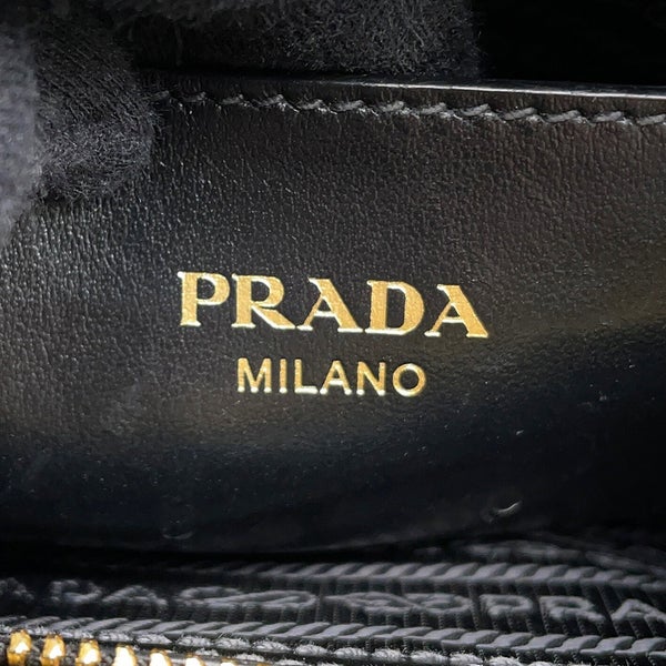 プラダ ハンドバッグ サフィアーノレザー 1BA113 PRADA 2wayショルダーバッグ 黒