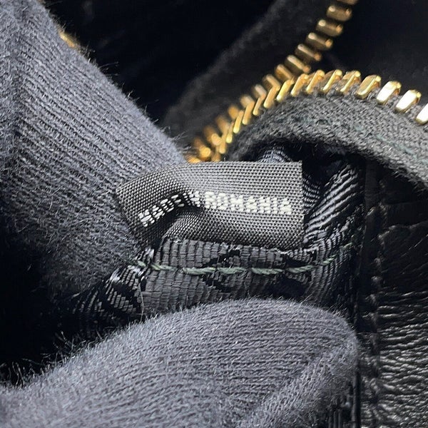 プラダ ハンドバッグ サフィアーノレザー 1BA113 PRADA 2wayショルダーバッグ 黒