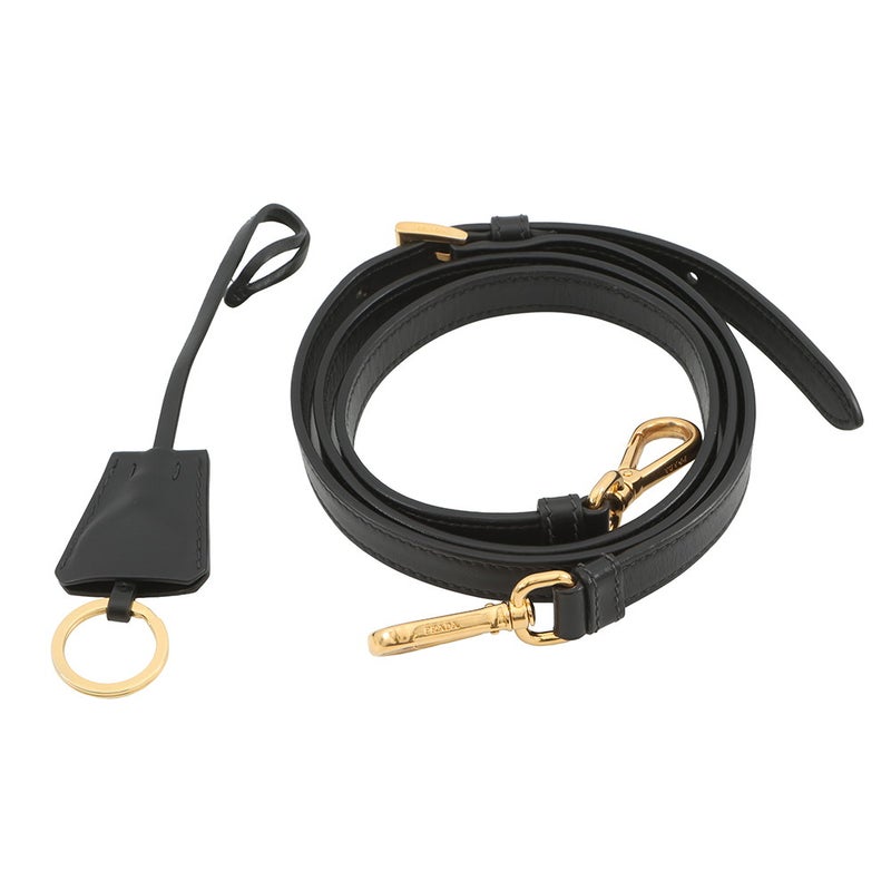 プラダ ハンドバッグ サフィアーノレザー 1BA113 PRADA 2wayショルダーバッグ 黒