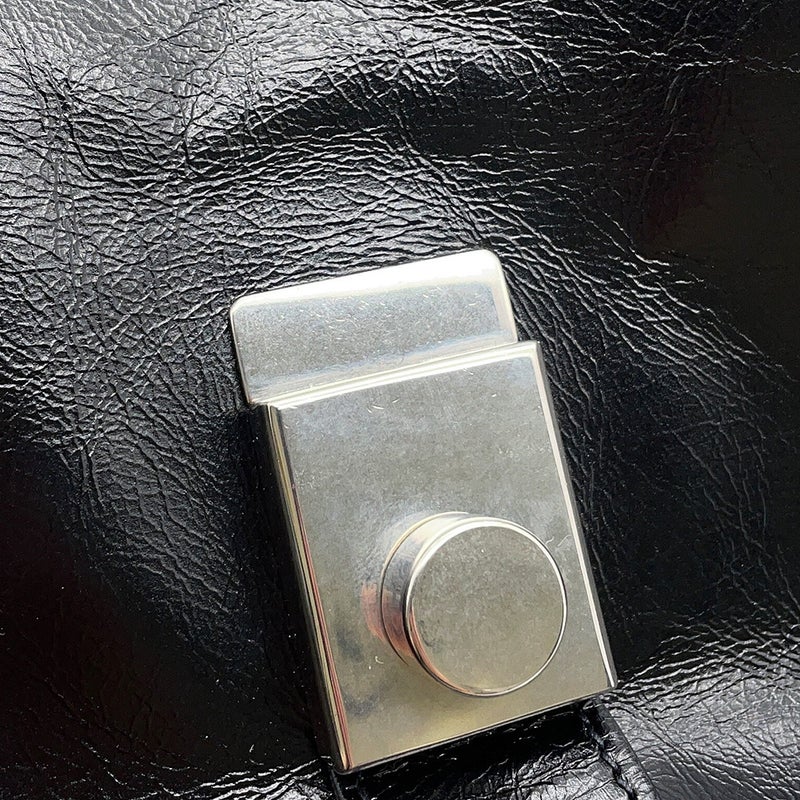 プラダ トートバッグ ミディアム ホーボーバッグ レザー 1BG563 PRADA 黒