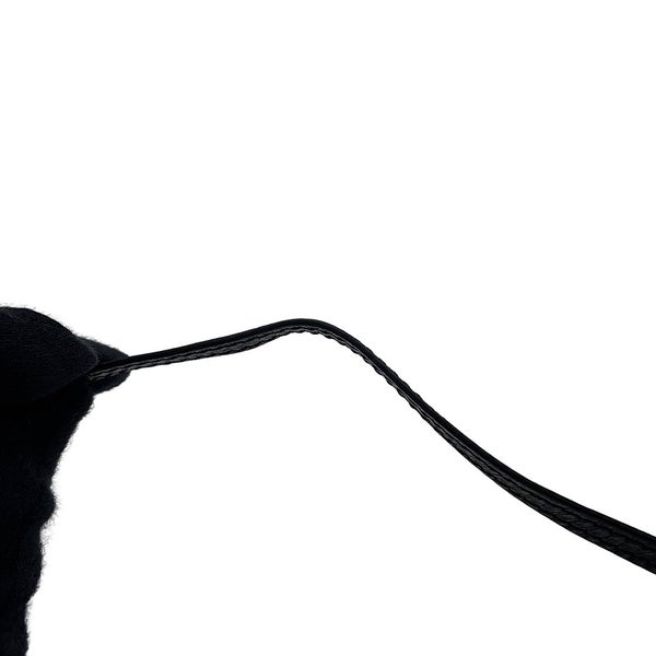 プラダ トートバッグ ミディアム ホーボーバッグ レザー 1BG563 PRADA 黒