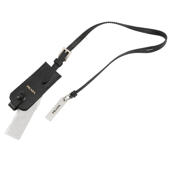 プラダ トートバッグ ミディアム ホーボーバッグ レザー 1BG563 PRADA 黒