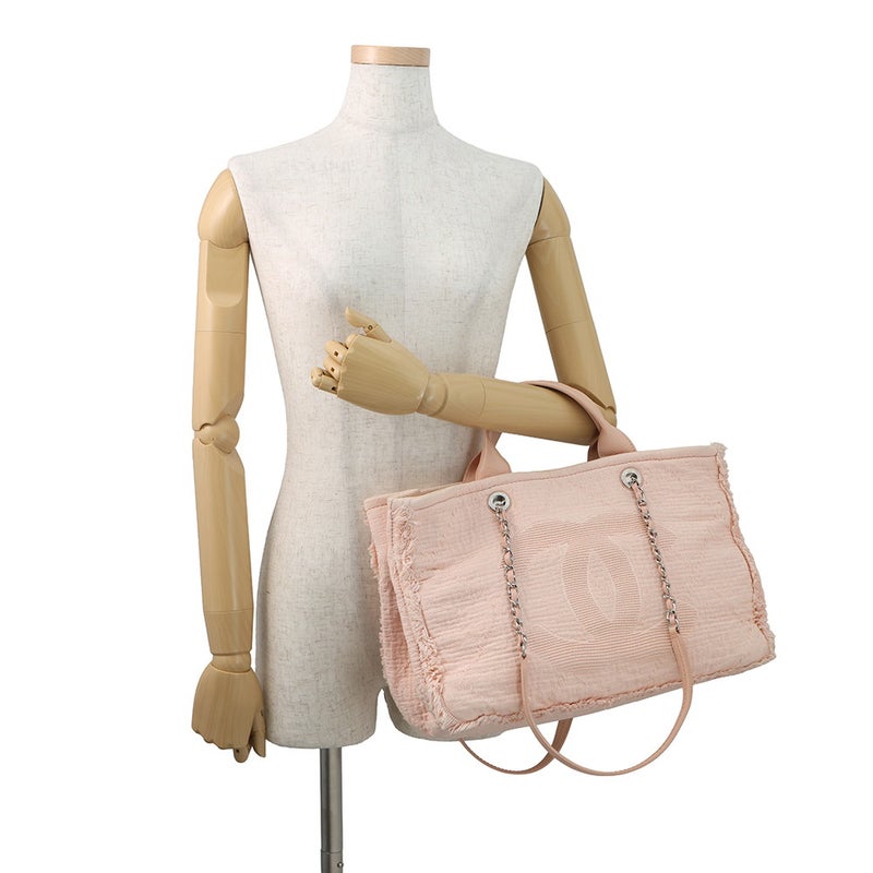 シャネル トートバッグ ココマーク ラージ ショッピングバッグ キャンバス A57180 CHANEL 2way