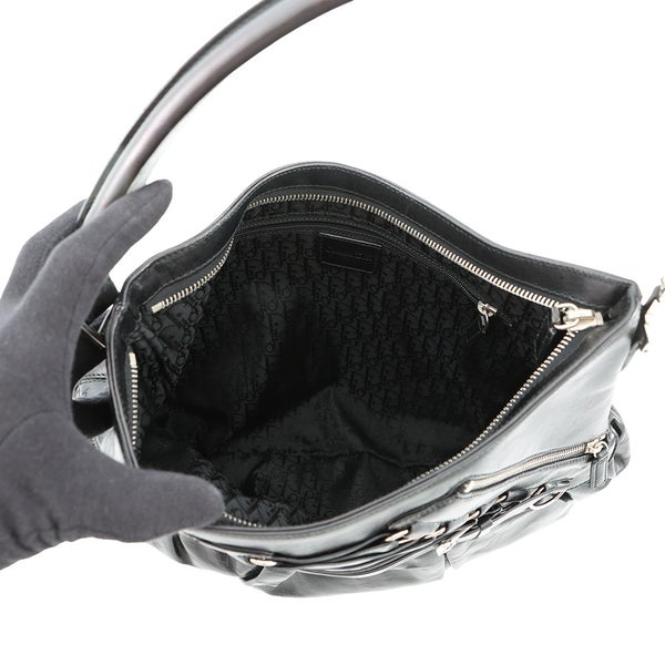 ディオール ハンドバッグ レザー 黒 Christian Dior