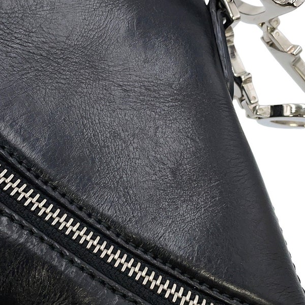 ディオール ハンドバッグ レザー 黒 Christian Dior