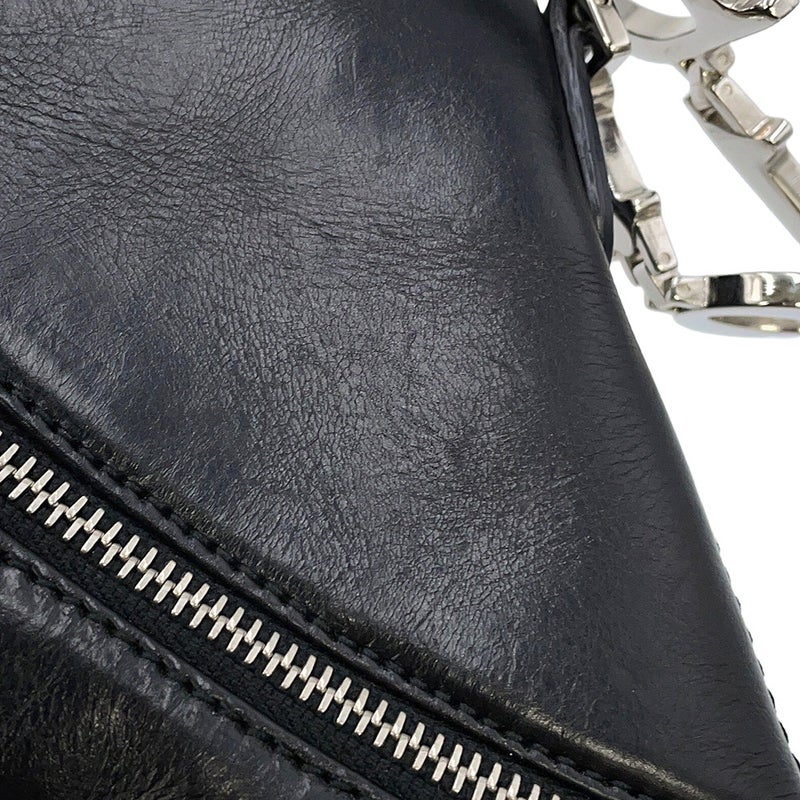 ディオール ハンドバッグ レザー 黒 Christian Dior