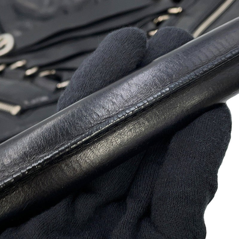 ディオール ハンドバッグ レザー 黒 Christian Dior