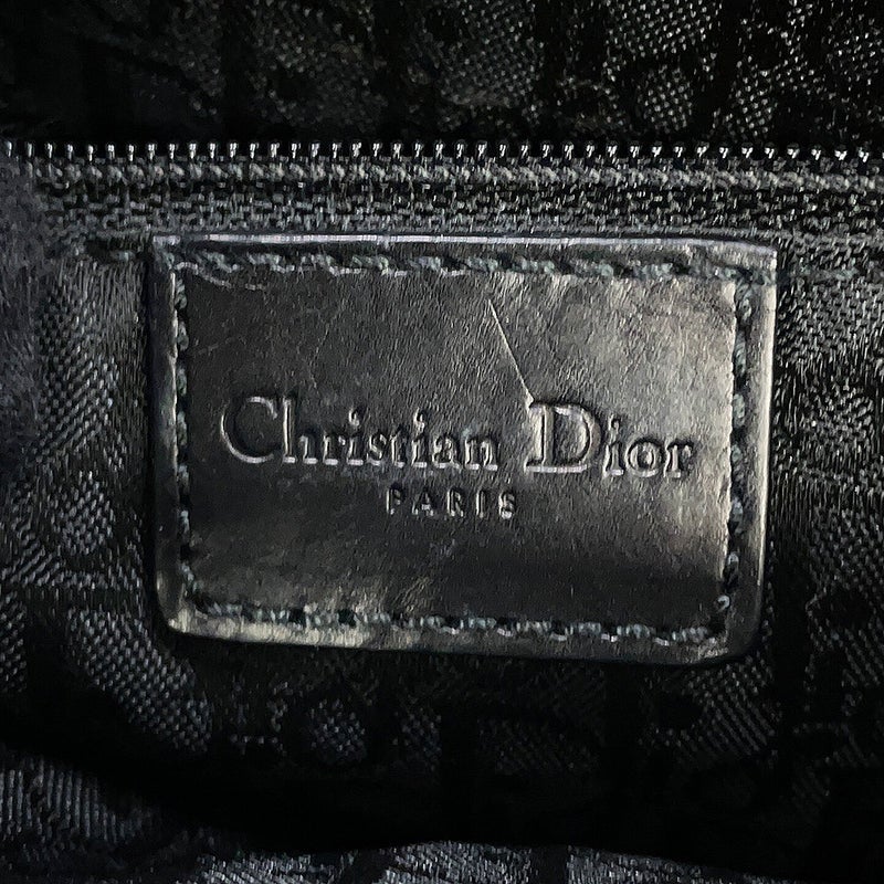ディオール ハンドバッグ レザー 黒 Christian Dior