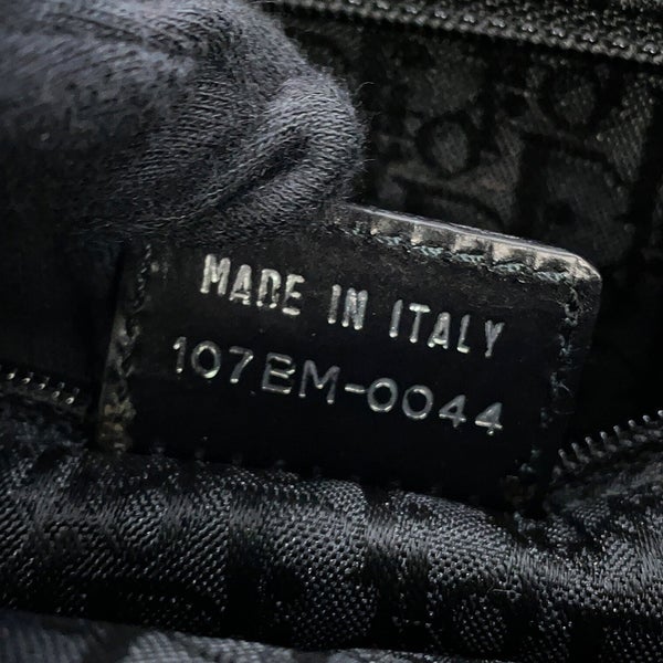 ディオール ハンドバッグ レザー 黒 Christian Dior