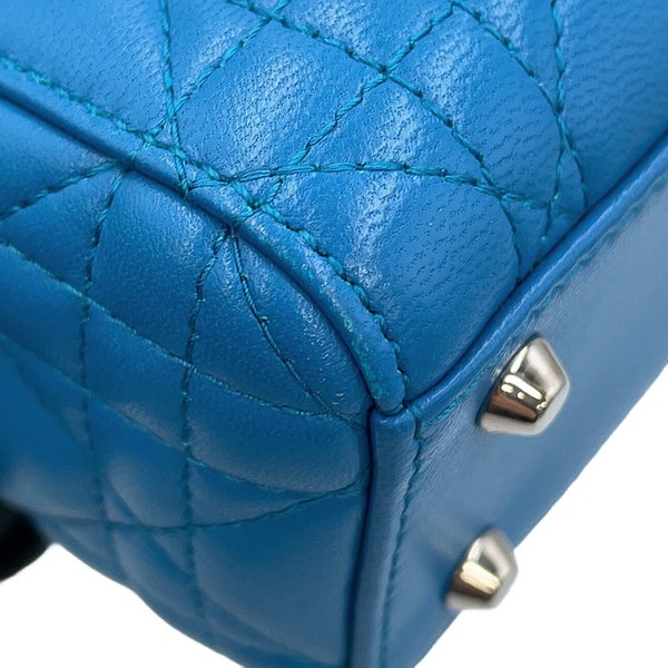 クリスチャン・ディオール ハンドバッグ カナージュ レディディオール ミニ レザー Christian Dior