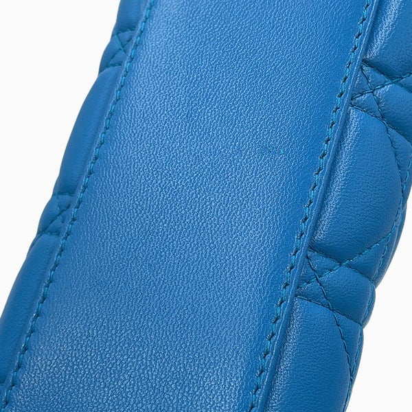 クリスチャン・ディオール ハンドバッグ カナージュ レディディオール ミニ レザー Christian Dior