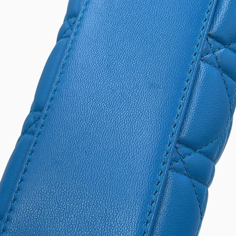 クリスチャン・ディオール ハンドバッグ カナージュ レディディオール ミニ レザー Christian Dior