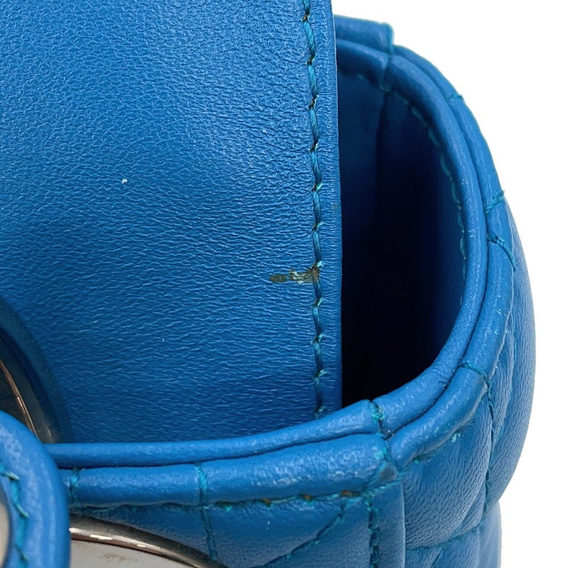 クリスチャン・ディオール ハンドバッグ カナージュ レディディオール ミニ レザー Christian Dior