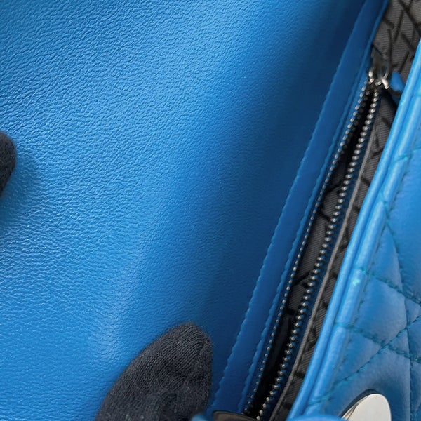 クリスチャン・ディオール ハンドバッグ カナージュ レディディオール ミニ レザー Christian Dior