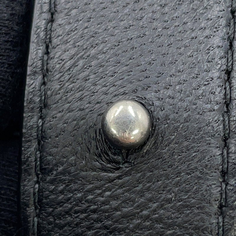 ボッテガヴェネタ ショルダーバッグ マキシイントレチャート カセット ラムスキン 578004 BOTTEGA VENETA 黒