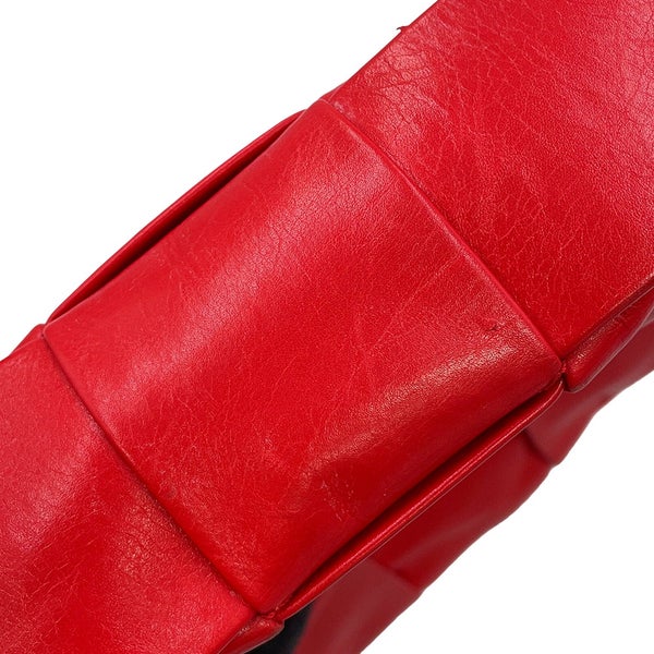 ボッテガヴェネタ ショルダーバッグ マキシイントレチャート カセット レザー BOTTEGA VENETA