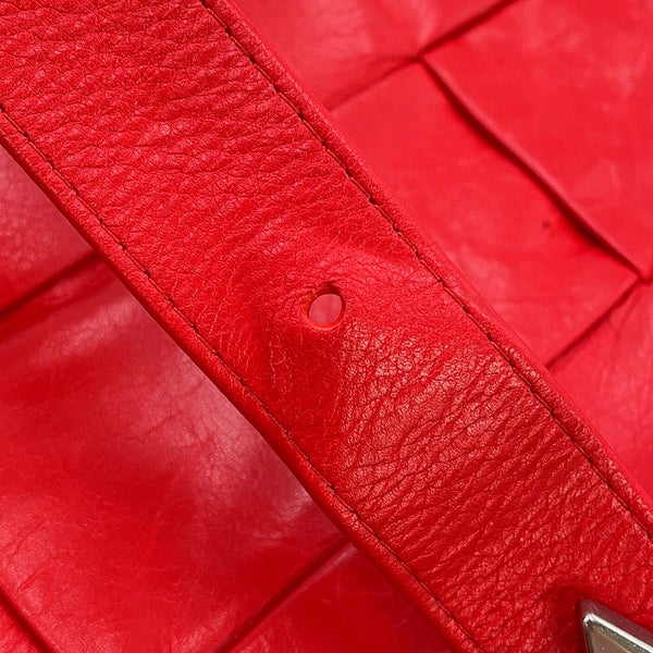 ボッテガヴェネタ ショルダーバッグ マキシイントレチャート カセット レザー BOTTEGA VENETA