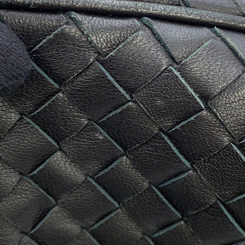 ボッテガヴェネタ ハンドバッグ イントレチャート レザー BOTTEGA VENETA 黒