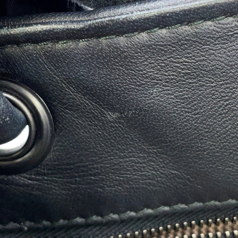 ボッテガヴェネタ ハンドバッグ イントレチャート レザー BOTTEGA VENETA 黒