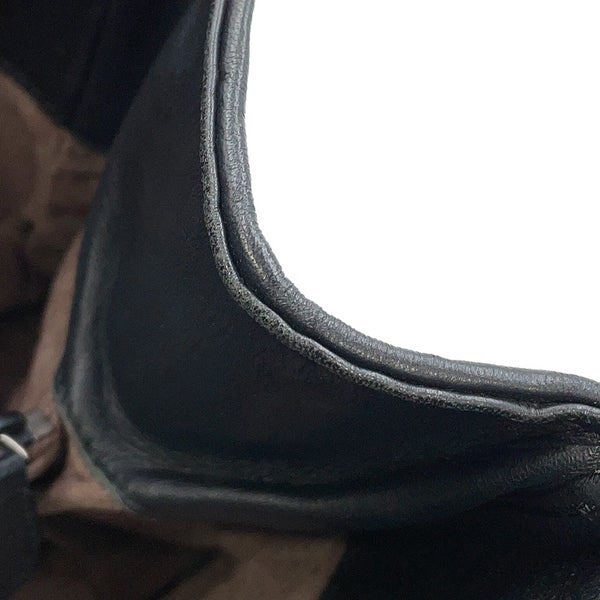 ボッテガヴェネタ ハンドバッグ イントレチャート レザー BOTTEGA VENETA 黒