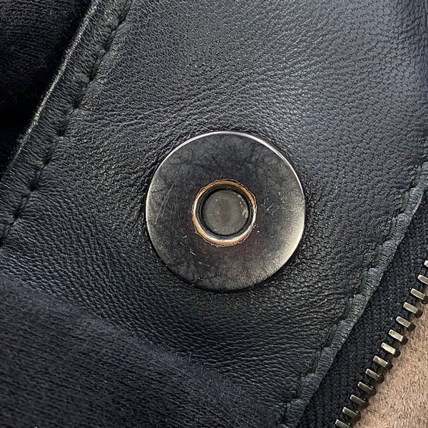 ボッテガヴェネタ ハンドバッグ イントレチャート レザー BOTTEGA VENETA 黒