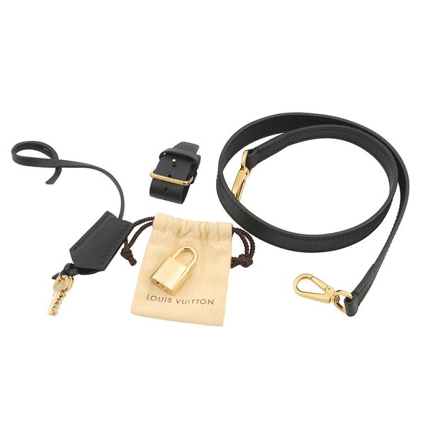 ルイヴィトン ハンドバッグ モノグラム・アンプラント モンテーニュ MM M41048 ヴィトン バッグ 2way ショルダーバッグ 黒 ブラック