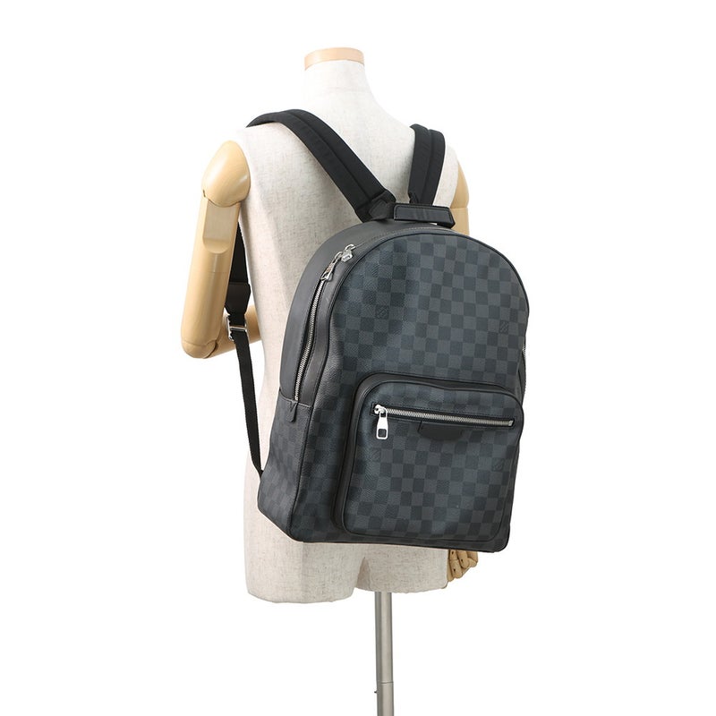 ルイヴィトン リュック ダミエ・グラフィット ジョッシュ N41473 LOUIS VUITTON ヴィトン バッグ メンズ 黒 ブラック