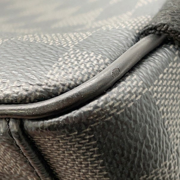 ルイヴィトン リュック ダミエ・グラフィット ジョッシュ N41473 LOUIS VUITTON ヴィトン バッグ メンズ 黒 ブラック