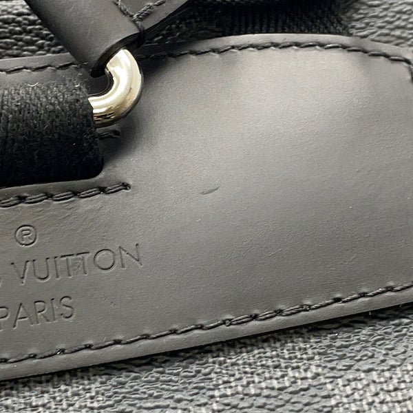ルイヴィトン リュック ダミエ・グラフィット ジョッシュ N41473 LOUIS VUITTON ヴィトン バッグ メンズ 黒 ブラック