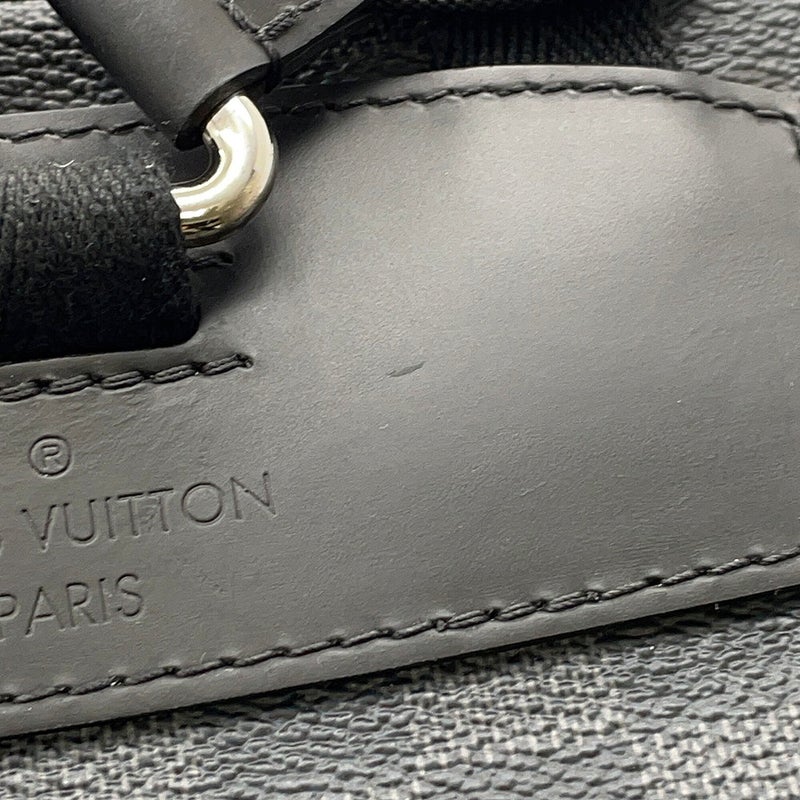 ルイヴィトン リュック ダミエ・グラフィット ジョッシュ N41473 LOUIS VUITTON ヴィトン バッグ メンズ 黒 ブラック