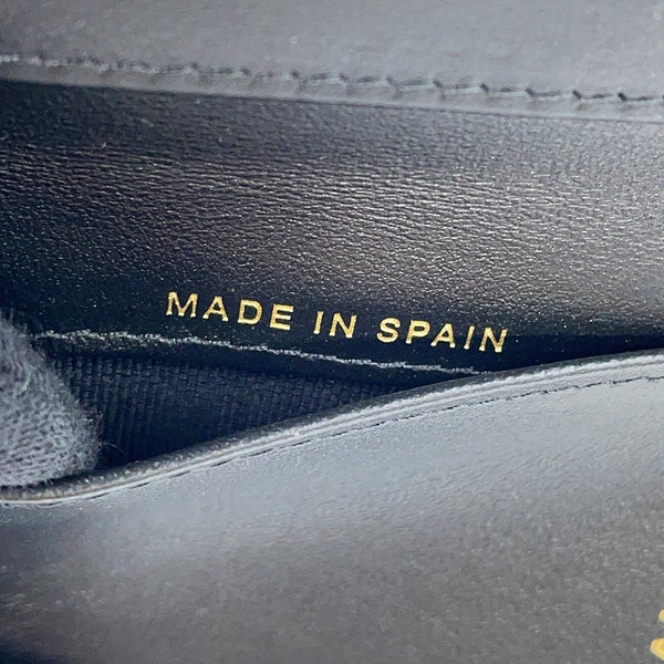 シャネル 三つ折り財布 マトラッセ ココマーク スモールフラップ キャビアスキン AP4319 CHANEL 黒