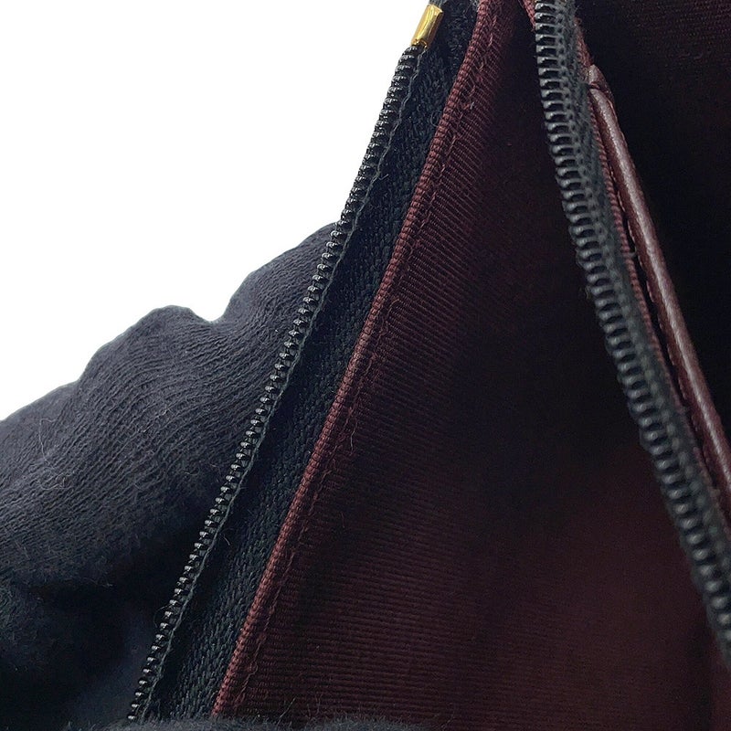 シャネル チェーンウォレット クラシック マトラッセ ココマーク キャビアスキン AP0250 CHANEL 財布 黒