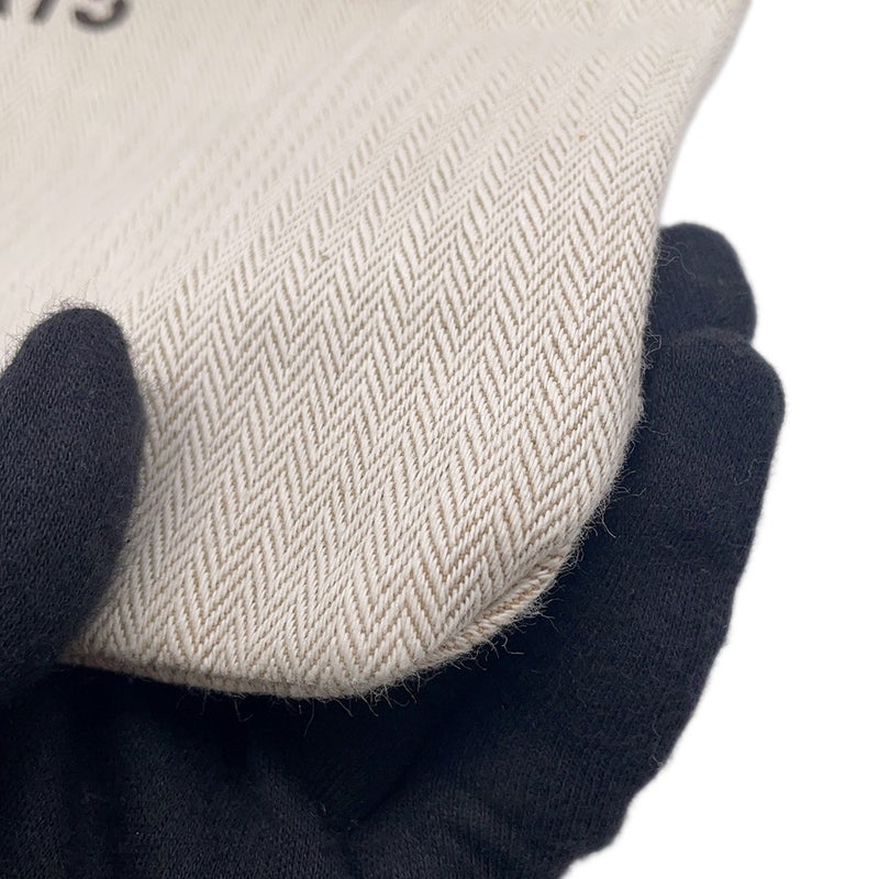 エルメス ショルダーバッグ サック アリーヌMM エクリュ/フォーヴ/シルバー金具 トワルシェブロン/バレニア W刻印