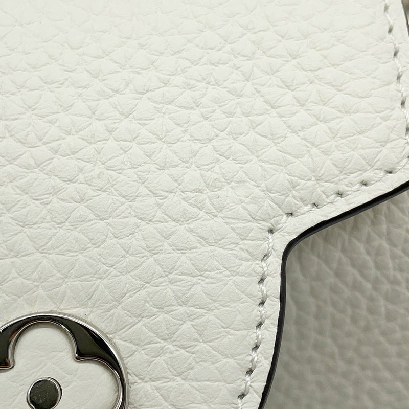 ルイヴィトン ハンドバッグ カプシーヌMINI クロコダイル/トリヨンレザー N85552 LOUIS VUITTON 2wayショルダー 白