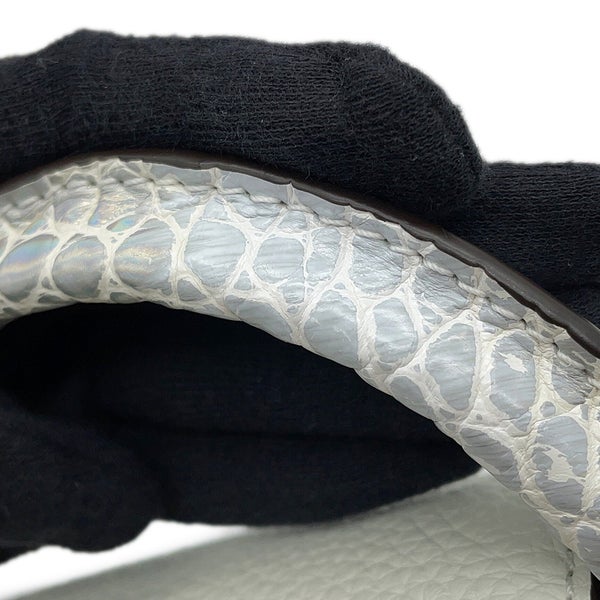 ルイヴィトン ハンドバッグ カプシーヌMINI クロコダイル/トリヨンレザー N85552 LOUIS VUITTON 2wayショルダー 白