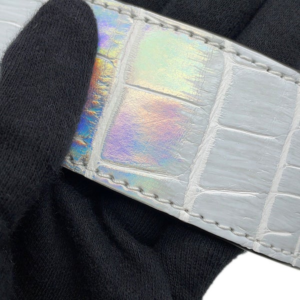 ルイヴィトン ハンドバッグ カプシーヌMINI クロコダイル/トリヨンレザー N85552 LOUIS VUITTON 2wayショルダー 白