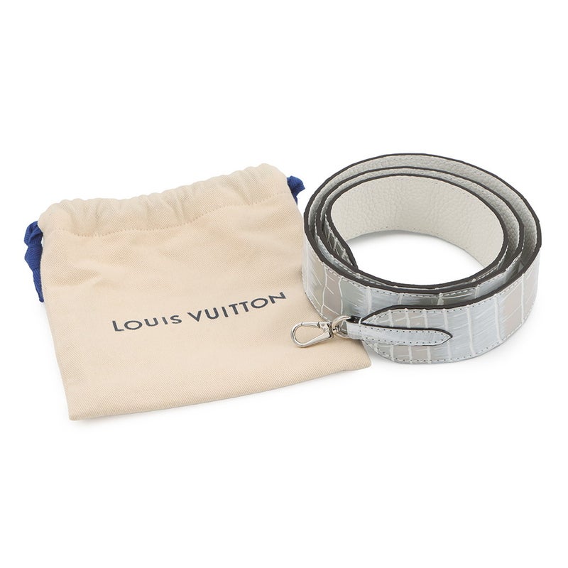 ルイヴィトン ハンドバッグ カプシーヌMINI クロコダイル/トリヨンレザー N85552 LOUIS VUITTON 2wayショルダー 白