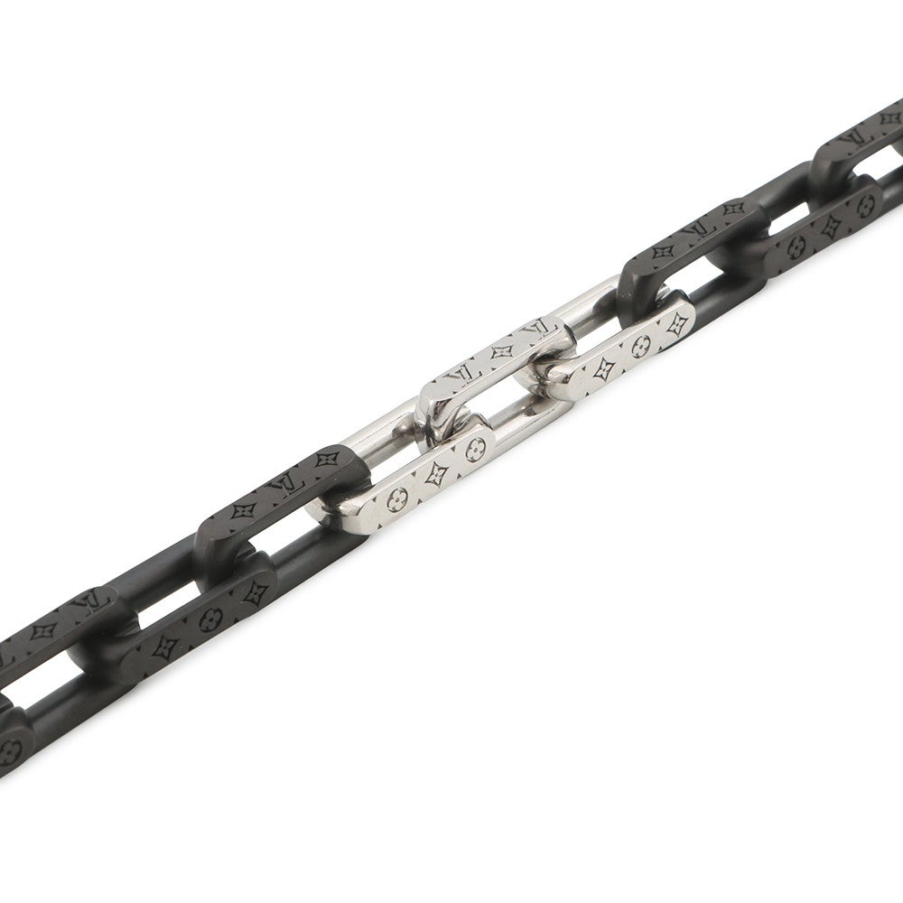 ルイヴィトン ブレスレット モノグラム チェーン サイズL M00687 LOUIS