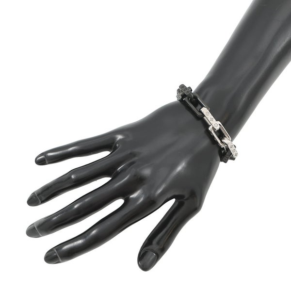 ルイヴィトン ブレスレット モノグラム チェーン サイズL M00687 LOUIS VUITTON アクセサリー 黒