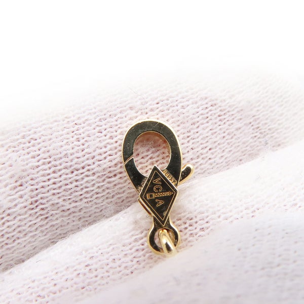 ヴァンクリーフ＆アーペル ネックレス ヴィンテージ アルハンブラ 20モチーフ ブルーアゲート K18YGイエローゴールド VCARP7RN00